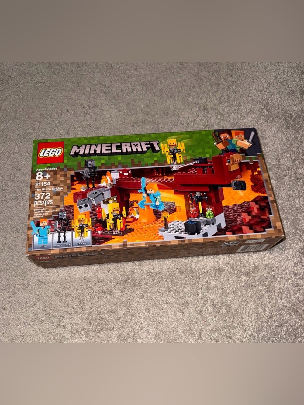 LEGO Minecraft 21154 The Blaze Bridge New
